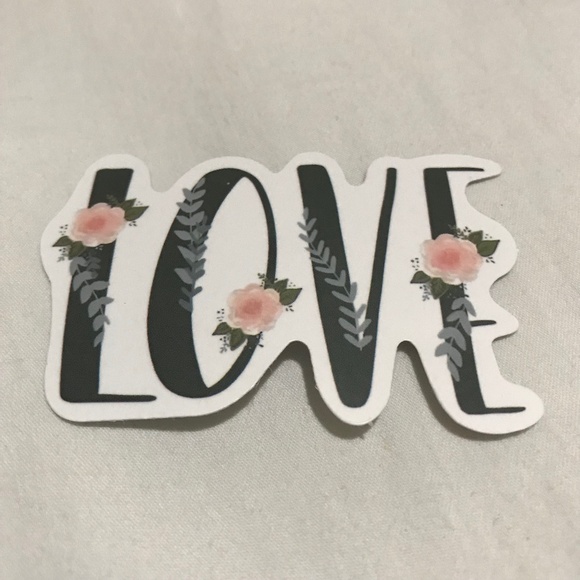 3/$15 - Love Sticker Floral - Picture 1 of 2